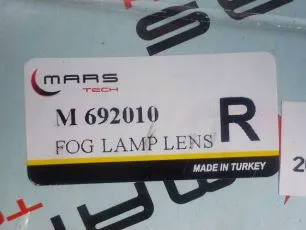 M692010 MARS TECH Стекло противотуманной фары правой