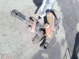 1397031 DAF Кулак поворотный левый