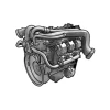 Двигатель для грузовиков Mercedes-Benz